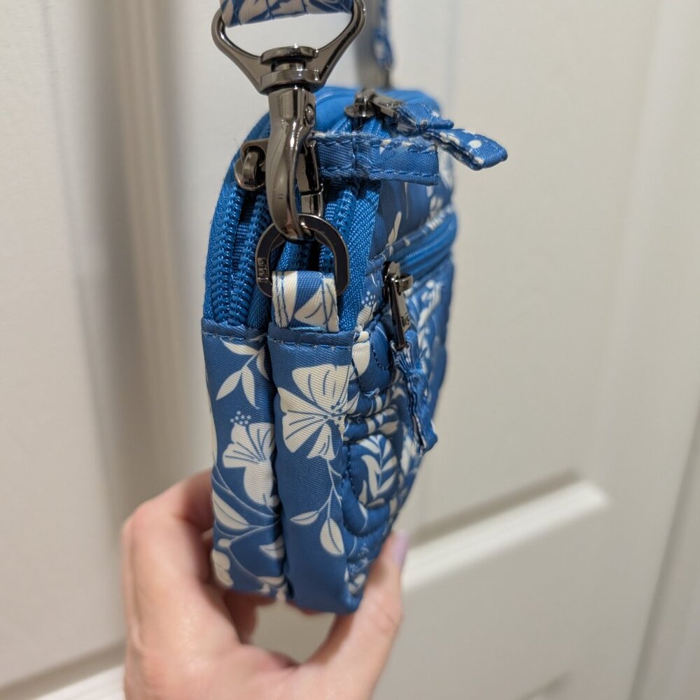 Lug Super Coupe Convertible Crossbody - Flourish Blue - Picture 9 of 10